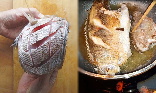 Phương pháp rán cá đảm bảo cá vàng giòn, không sát chảo